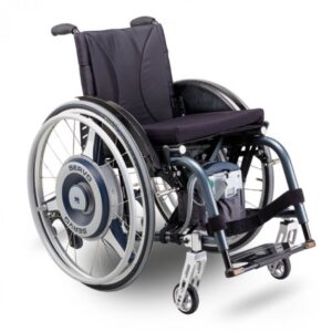 electric folding wheelchair