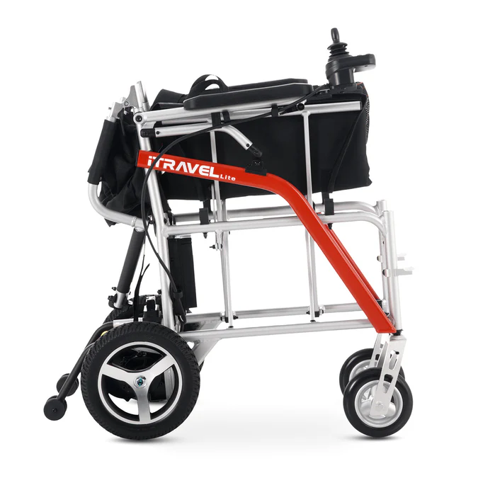 Metro Mobility iTravel Lite Folding Power Wheelchair - 38 lbs - Image 7