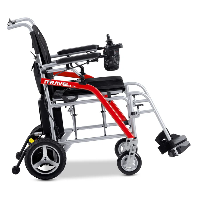 Metro Mobility iTravel Lite Folding Power Wheelchair - 38 lbs - Image 6