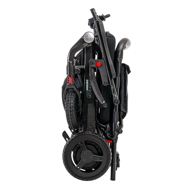 Pride Jazzy Carbon Folding Travel Power Wheelchair - Image 11