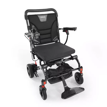 Pride Jazzy Carbon Folding Travel Power Wheelchair - Image 12
