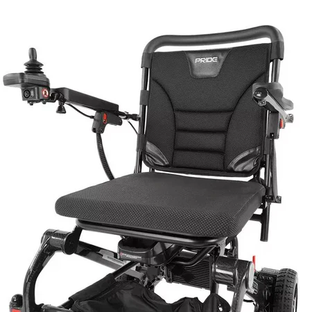 Pride Jazzy Carbon Folding Travel Power Wheelchair - Image 7