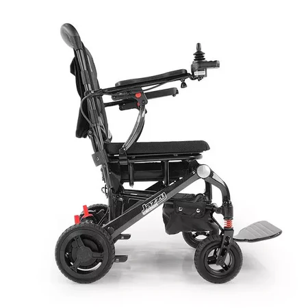 Pride Jazzy Carbon Folding Travel Power Wheelchair - Image 5