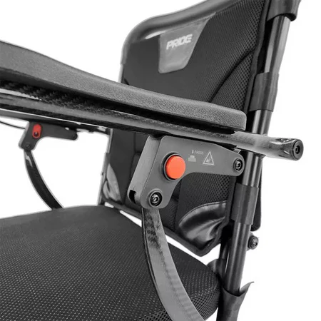 Pride Jazzy Carbon Folding Travel Power Wheelchair - Image 4