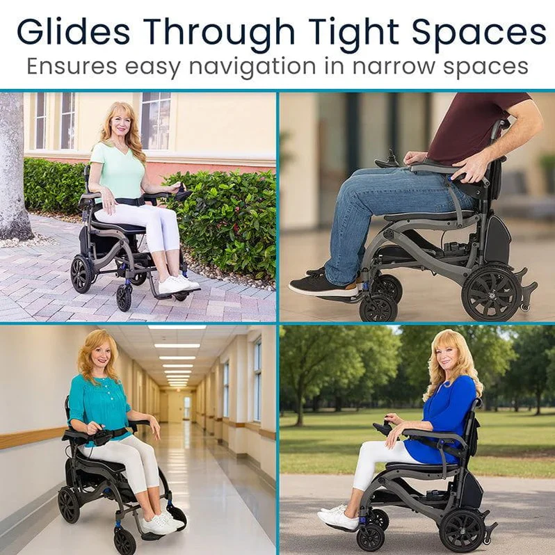 Vive Health Airframe Power Wheelchair (Magnesium) - 42 lbs - Image 9