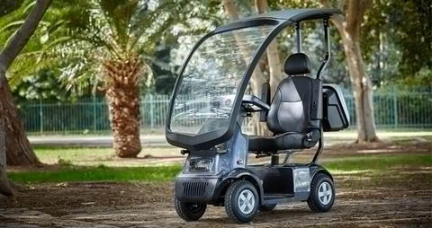 Afikim Afiscooter C4 Mobility Scooter with Canopy - Image 8