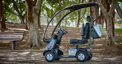 Afikim Afiscooter C4 Mobility Scooter with Canopy - Image 7