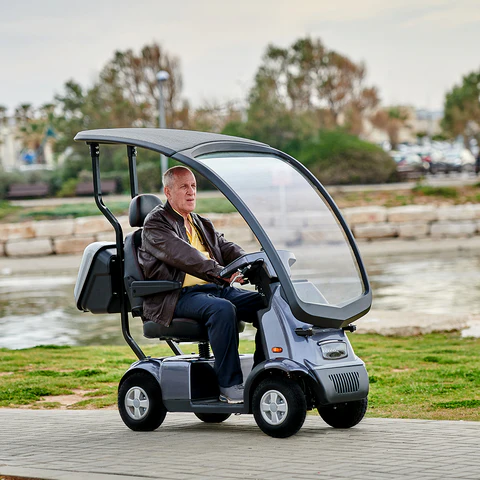 Afikim Afiscooter C4 Mobility Scooter with Canopy - Image 13