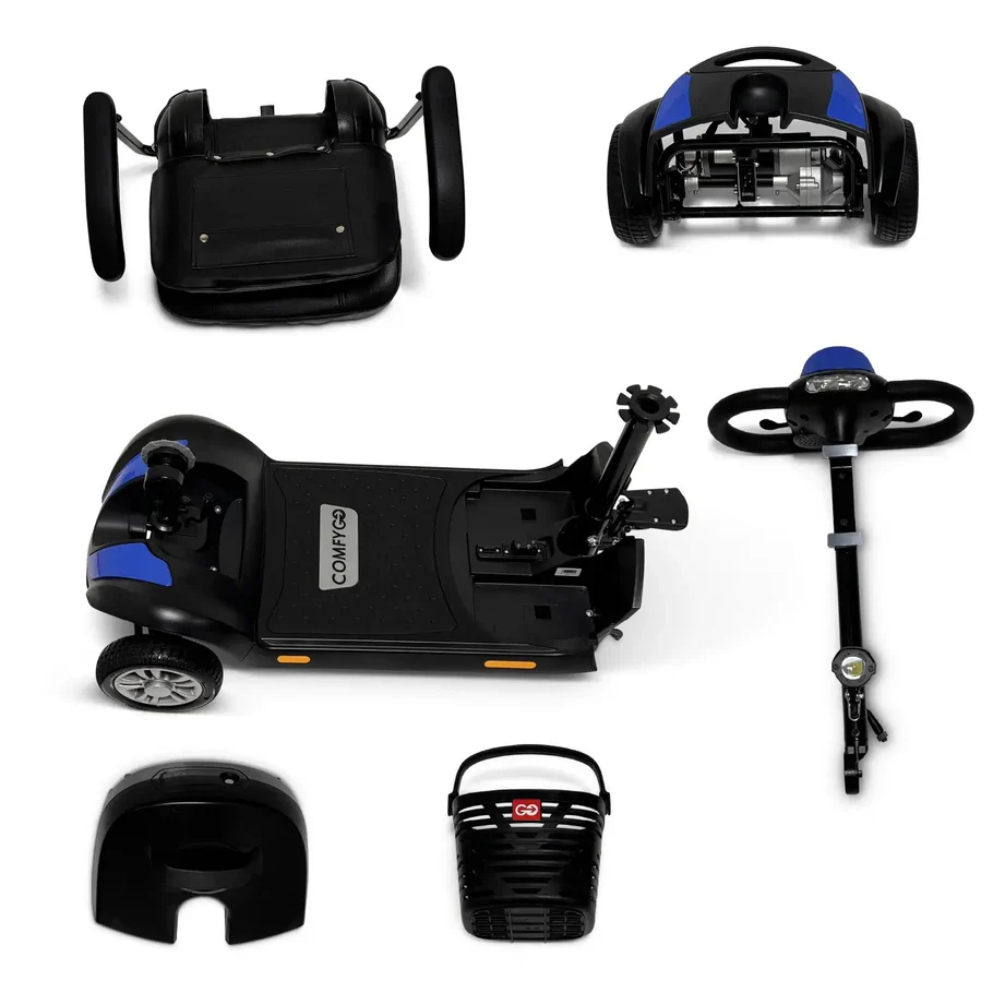 Z-4 Ultra-Light Electric Mobility Scooter With Quick-Detach Frame - Image 12