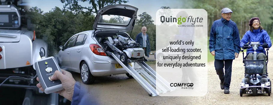 Quingo Flyte Mobility Scooter - The Self Loading Scooter with Ramp - Image 16