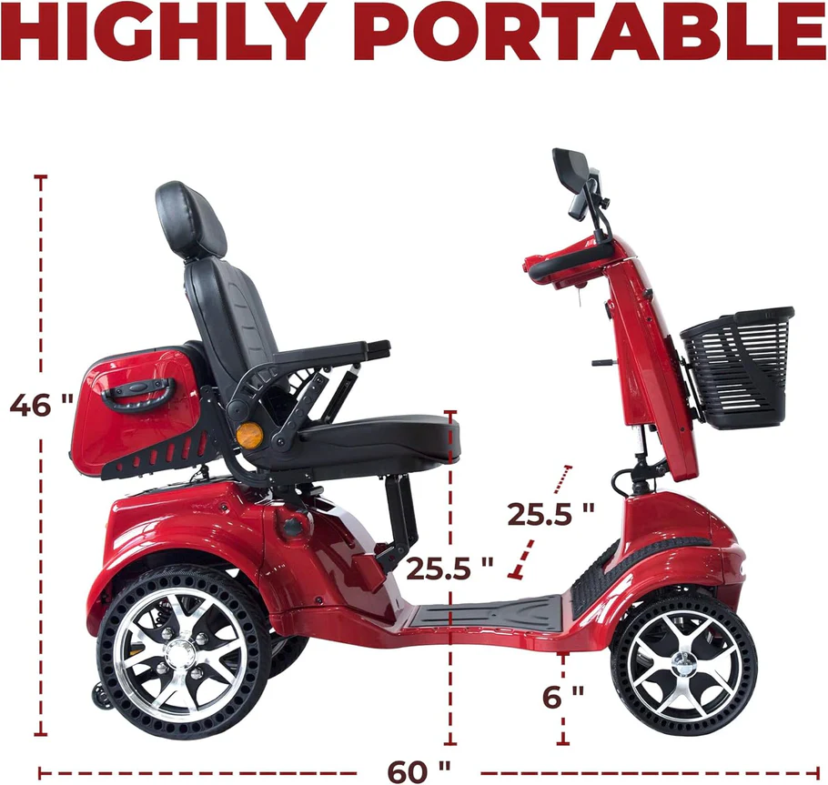 Gladiator 4-Wheel Mobility Scooter - Disassembles - Image 3