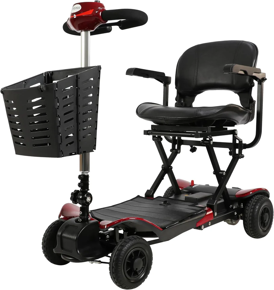Optimus Automatic Folding Mobility Scooter - Weighs 52 lbs - Image 14