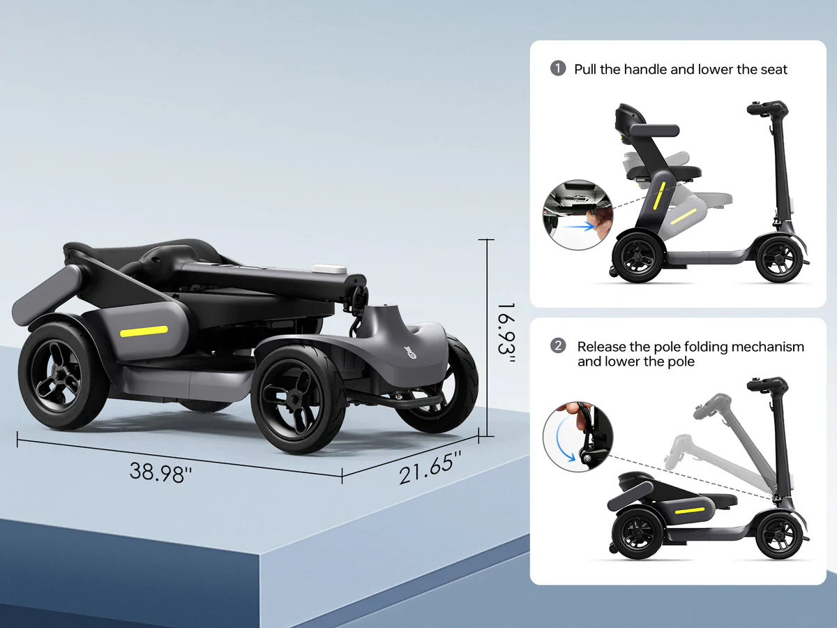 Paiseec S3 Mobility Scooter - Image 17