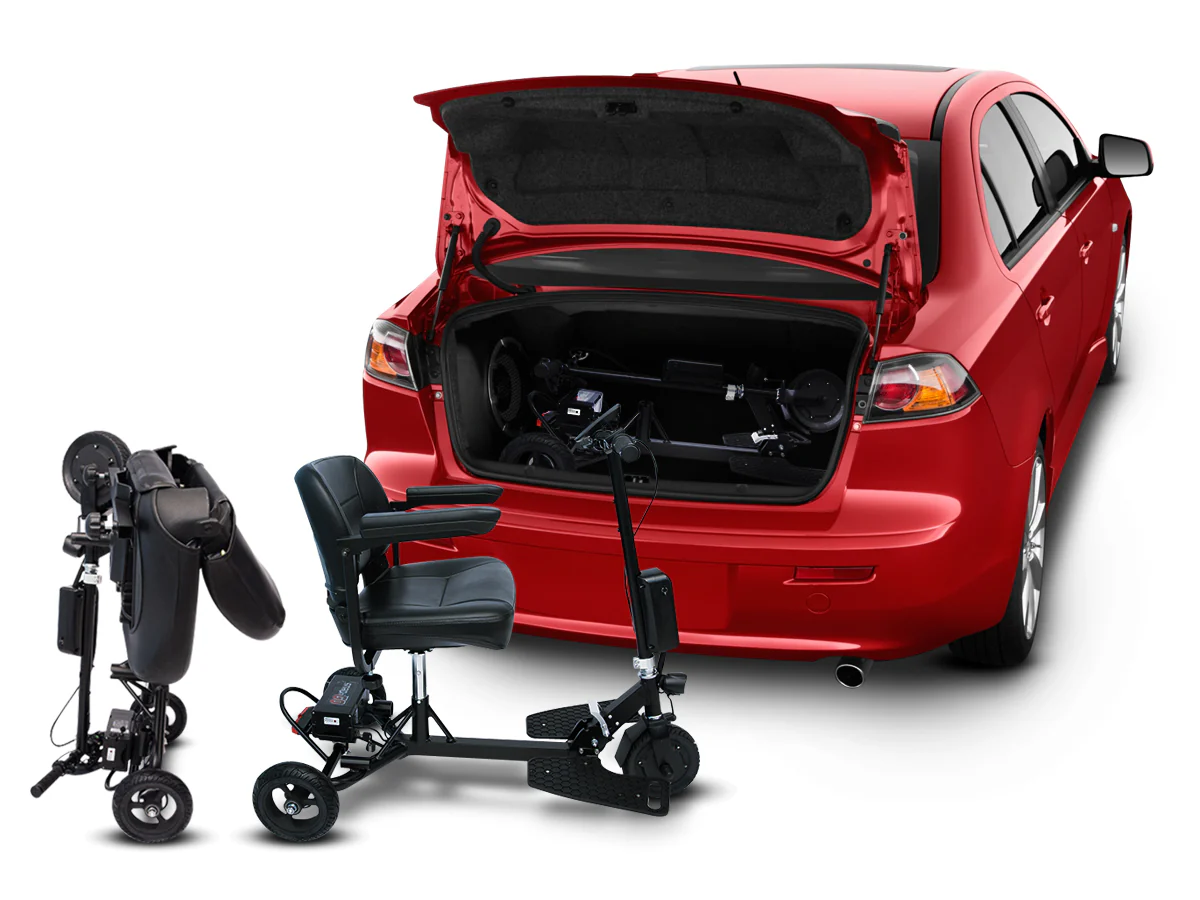 SNAPnGO Electric Travel Mobility Scooter - Swivel Seat - Image 17