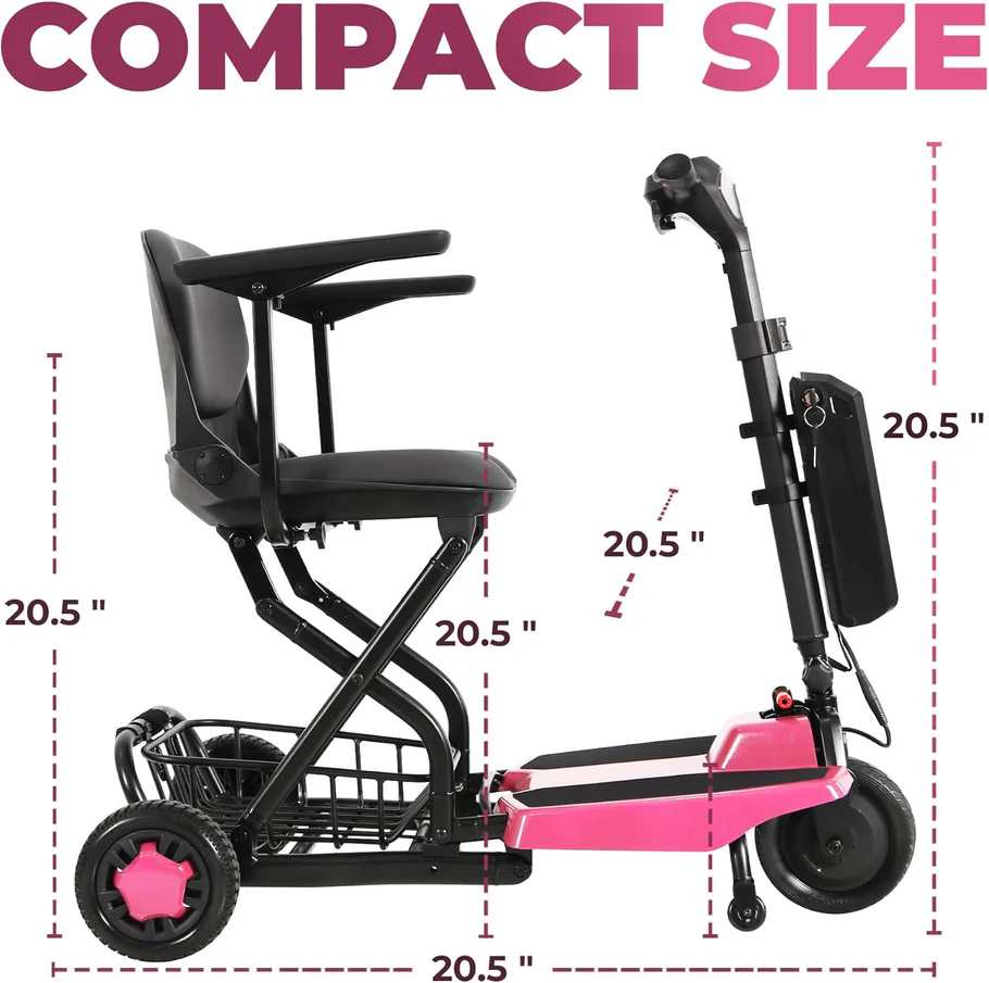 Super Light Flight Portable Folding Mobility Scooter 36 lbs - Image 14