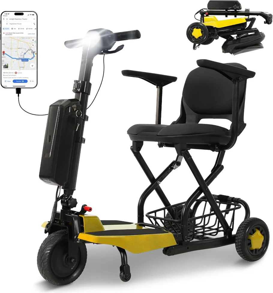 Super Light Flight Portable Folding Mobility Scooter 36 lbs - Image 6