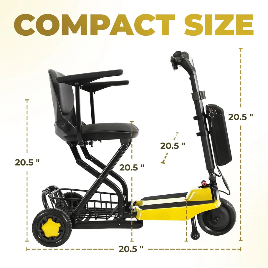 Super Light Flight Portable Folding Mobility Scooter 36 lbs - Image 4