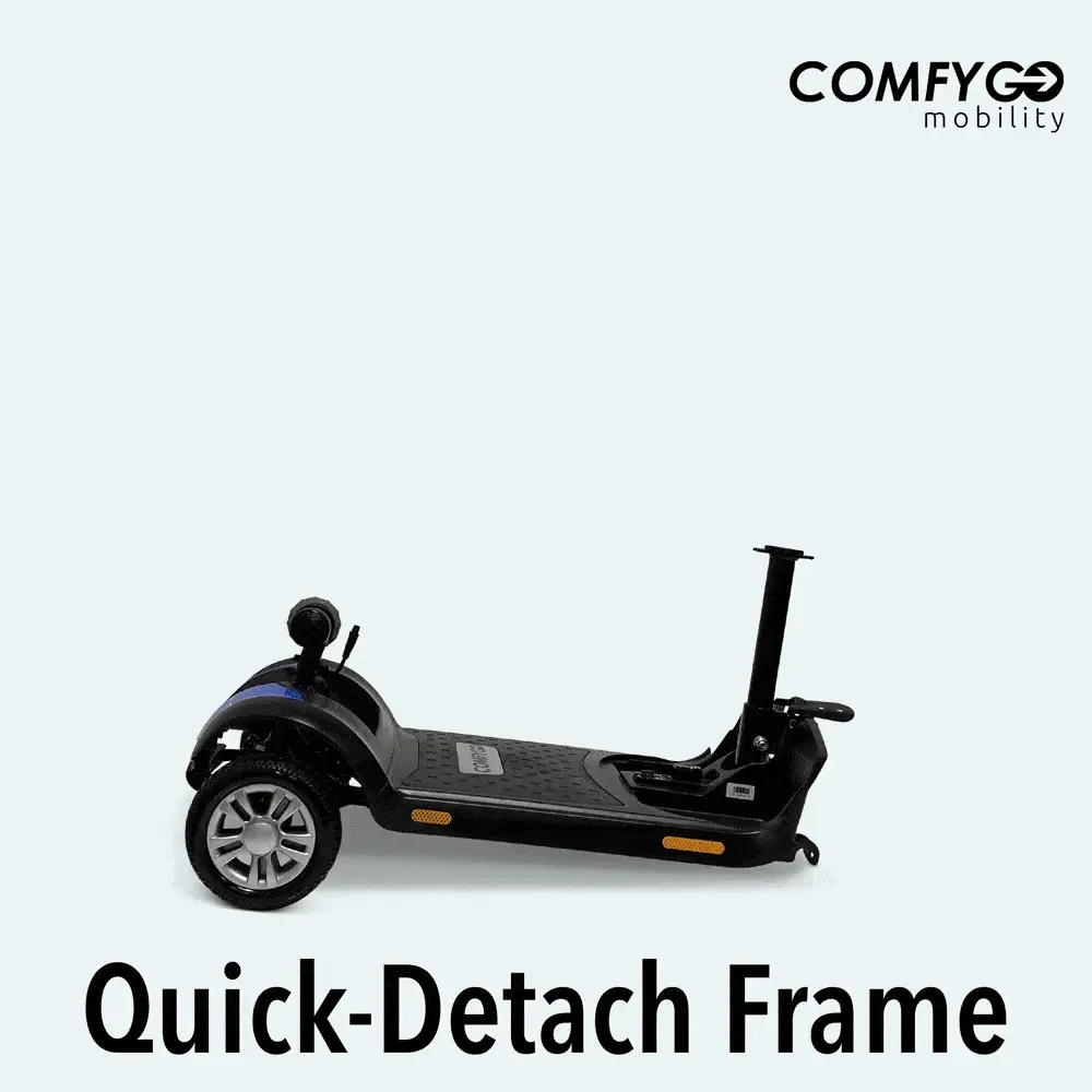 Z-4 Ultra-Light Electric Mobility Scooter With Quick-Detach Frame - Image 17