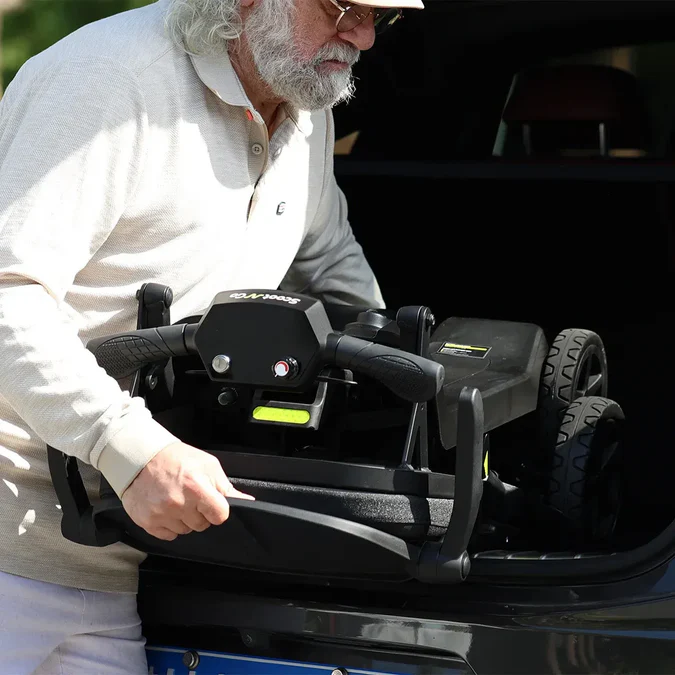 ScootNGo Lite Foldable Mobility Scooter - 45 lbs - Image 3