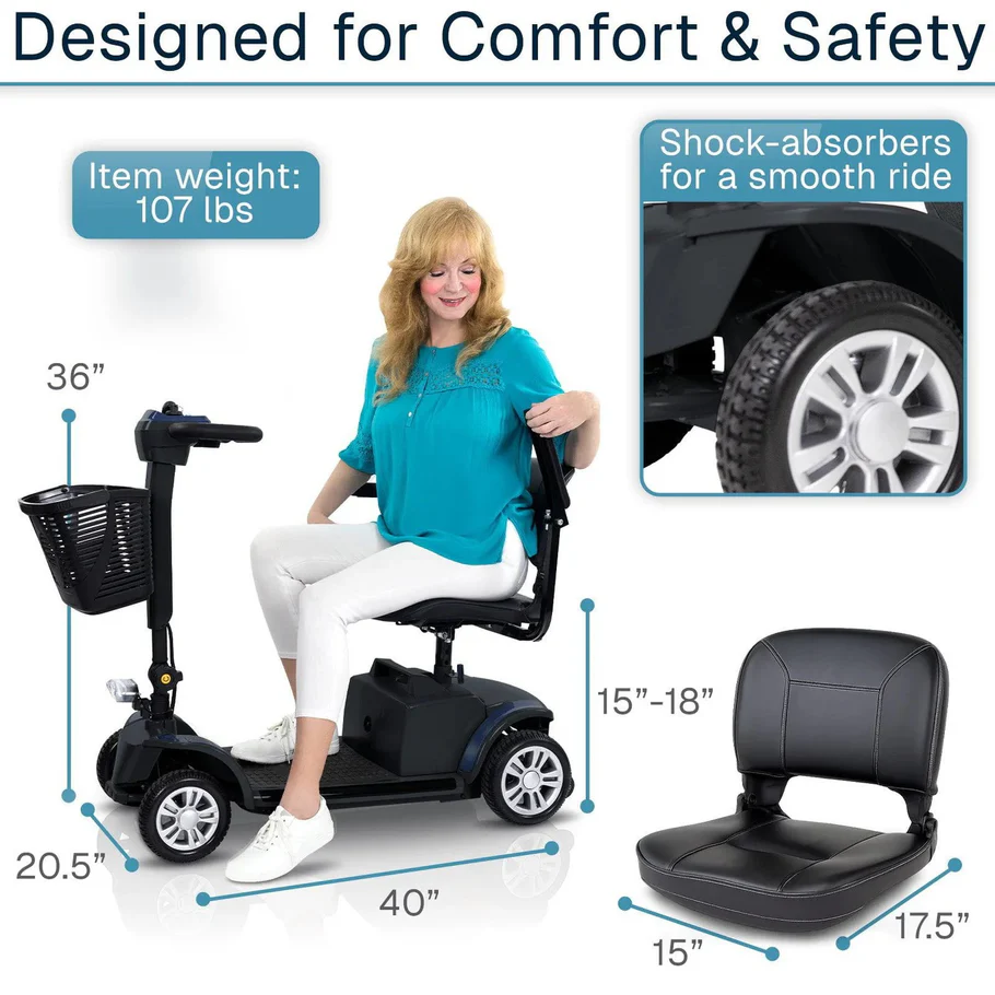 Vive Health Neptune Mobility Scooter - Image 7