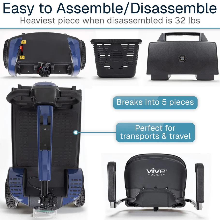 Vive Health Neptune Mobility Scooter - Image 6